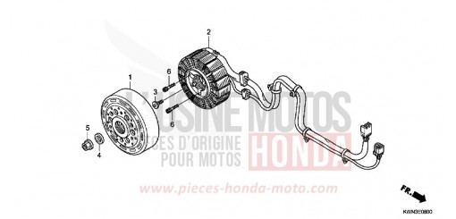 A.C.G. STARTER WW125EX2A de 2010